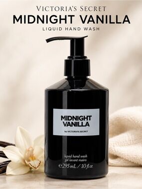 VICTORIA'S SECRET Midnight Vanilla Liquid Hand Soap 10 Fl Oz/295 ML | No Box